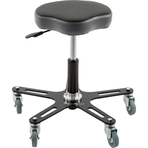 Chaise ergonomique SF130, Vinyle Si&egrave;ge, Noir Superchem Industries