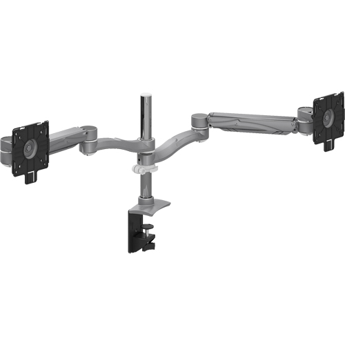 Dual Screen Height Adjustable Monitor Arms Superchem Industries