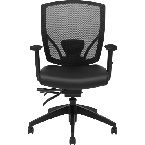 Chaises &agrave; bras Multi-Tilter, Vinyle, Noir, Capacit&eacute; 300 lb Superchem Industries