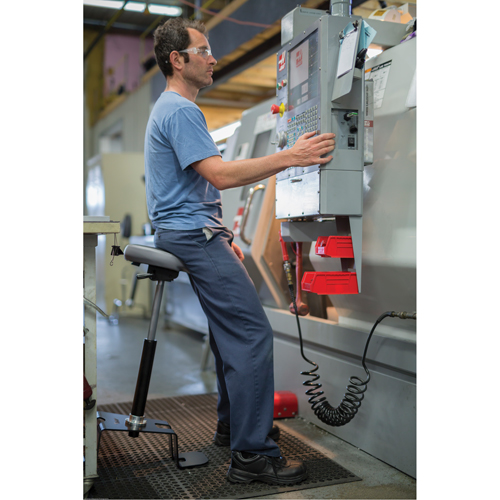 TA 200 Ergonomic Sit/Stand Welding Chair Superchem Industries