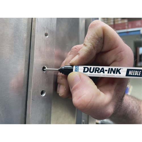 Dura-Ink&reg; #5 Permanent Marker, Black, Micro Tip Tip Superchem Industries