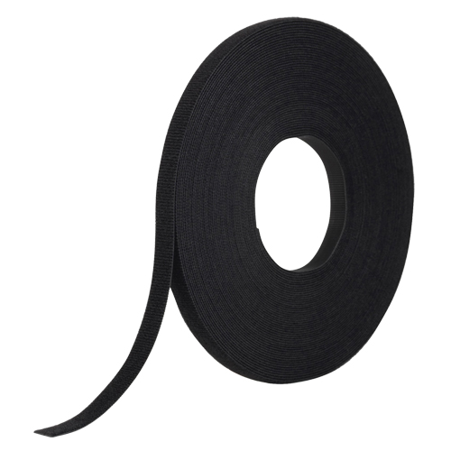 Ruban d'attaches One-Wrap, Boucle et crochet, 25 vg x 1/2", Auto-aggripant, Noir Superchem Industries