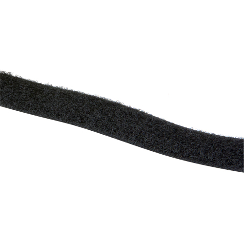 Ruban d'attaches, Boucle, 25 vg x 1", Cousu, Noir Superchem Industries