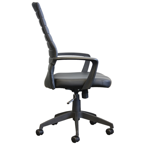 Activ A-128 Office Chair, Polyurethane, Black, 275 lbs. Capacity Superchem Industries