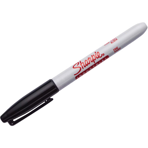 Marqueur permanent Pro, Noir, Pointe Fin Superchem Industries