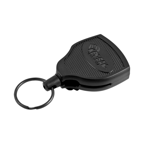 Super48 Heavy-Duty Retractable Key Holder, Polycarbonate, 48" Cable, Belt Clip Attachment Superchem Industries