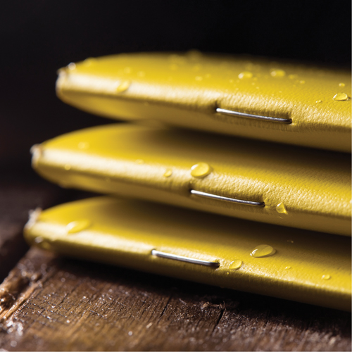 Carnet tout temps, Couverture souple, Jaune, 48 Pages, 4-5/8" , 7"  Superchem Industries