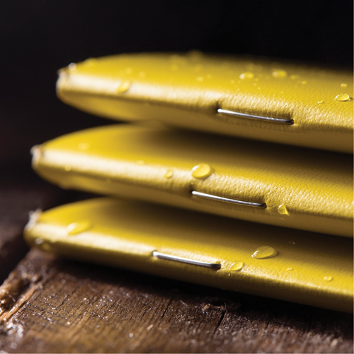 Notebook, Soft Cover, Yellow, 48 Pages, 4-5/8" W x 7" L Superchem Industries