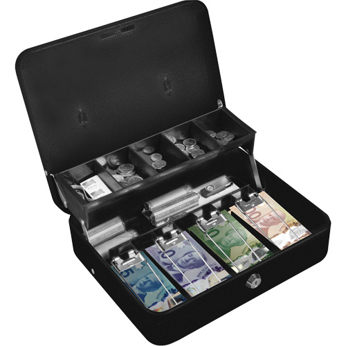 Tiered-Tray Deluxe Cash Box Superchem Industries