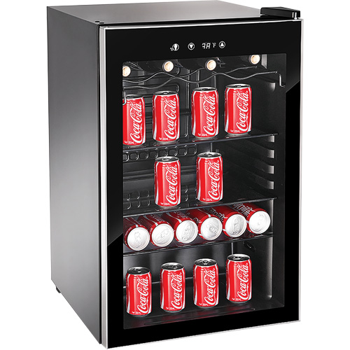Beverage & Wine Cooler, 31-2/5" H x 20-2/5" W x 21-2/5" D, 4.5 cu. ft. Capacity Superchem Industries