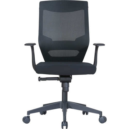 Activ Series Synchro-Tilt Office Chair, Fabric/Mesh, Black, 275 lbs. Capacity Superchem Industries