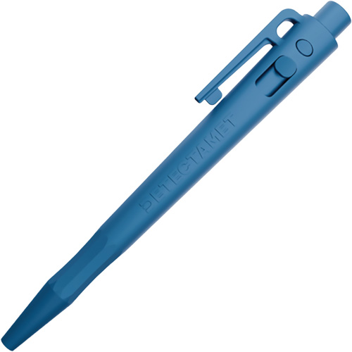 Metal Detectable & X-Ray Visible HD Pen, Blue, Retractable Superchem Industries
