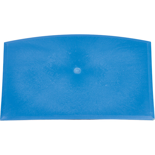 T&ecirc;te de binette pour service alimentaire, Bleu, 8" la x 11-1/4" lo Superchem Industries