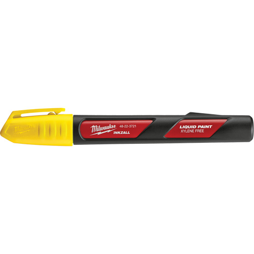 Inkzall Paint Marker, Liquid, Yellow Superchem Industries
