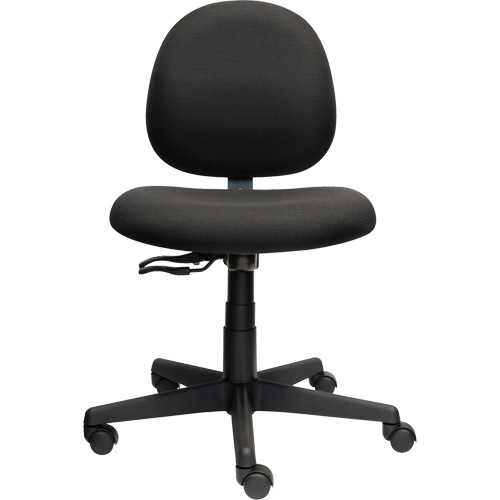Aspen Low Back Posture Task Chair, Fabric, Black, 275 lbs. Capacity Superchem Industries