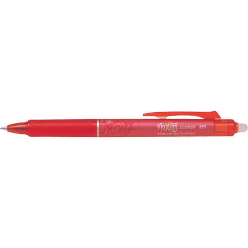Frixion Point Clicker Pen, Red, 0.5 mm, Retractable Superchem Industries
