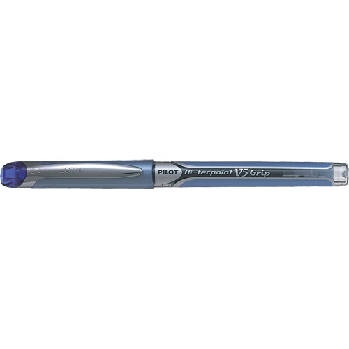 Hi-Tecpoint Grip Pen, Blue, 0.5 mm Superchem Industries
