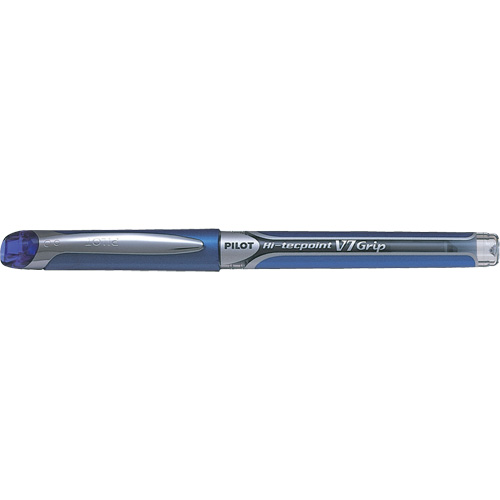Hi-Tecpoint Grip Pen, Blue, 0.7 mm Superchem Industries