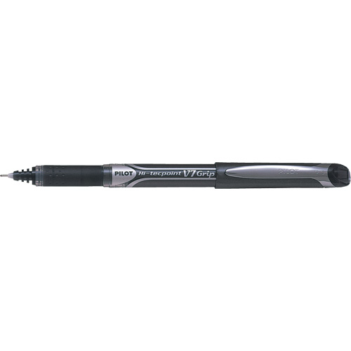 Hi-Tecpoint Grip Pen, Black, 0.7 mm Superchem Industries