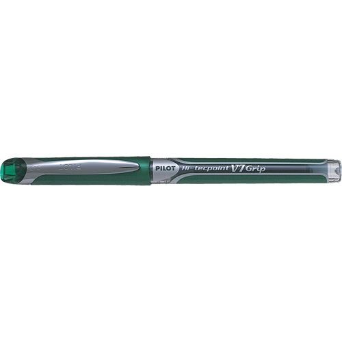 Hi-Tecpoint Grip Pen, Green, 0.7 mm Superchem Industries