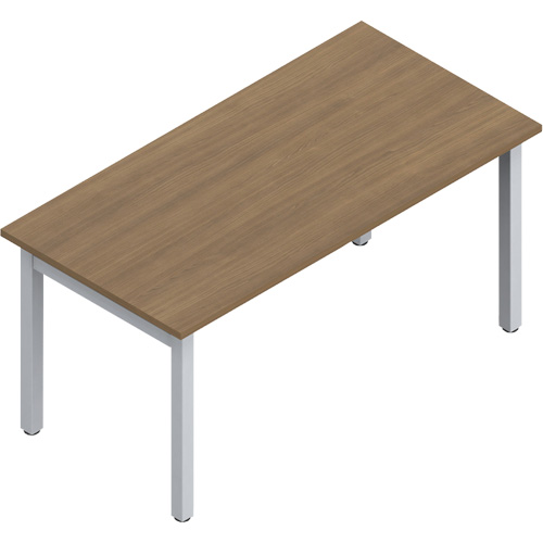 Table bureau Newland, 29-7/10" lo x 60" la x 29-3/5" h, Cerise Superchem Industries
