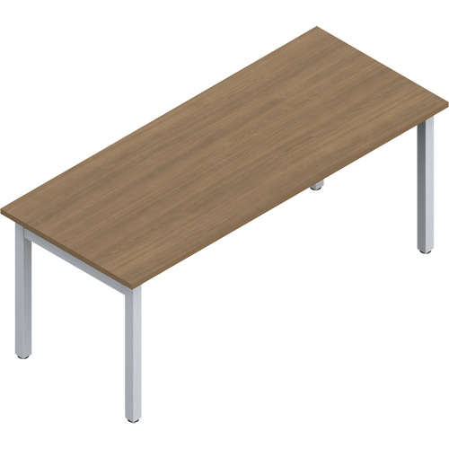 Newland Table Desk, 29-7/10" L x 72" W x 29-3/5" H, Cherry Superchem Industries
