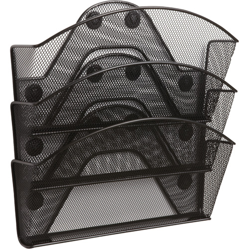 Classeur magn&eacute;tique en treillis m&eacute;tallique Onyx, 3 pochettes Superchem Industries