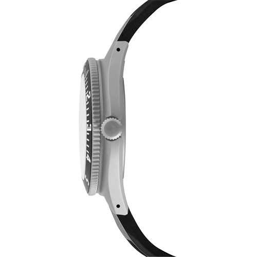 Montre Steel Navigator sur ensemble bracelet en caoutchouc noir de trois morceaux, Num&eacute;rique, &agrave; piles, 41 mm, Noir Superchem Industries