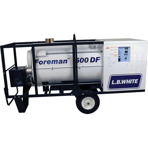 Foreman&reg; 500 Indirect-fired Portable Heater, Radiant Heat, Natural Gas, 500000 BTU/H Superchem Industries