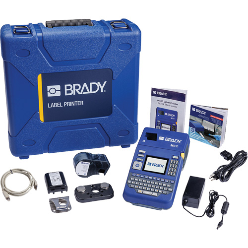 M510 Portable Label Printer with Safety and Facility ID Software and Accessories Kit, 1.5" Tape Superchem Industries