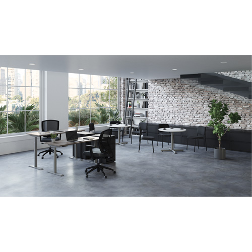 Newland Height-Adjustable Rectangular Table Superchem Industries