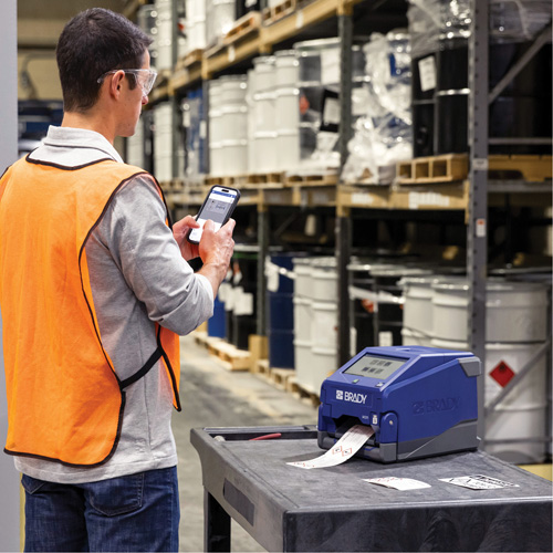 i4311 Transportable Industrial Desktop Label Printer - Product & Wire ID, 4 IPS Superchem Industries