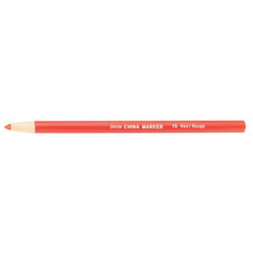 Marqueur gras Dixon rouge, Rouge Superchem Industries