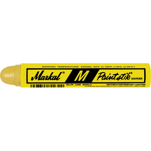 B&acirc;ton de peinture M Paintstik, B&acirc;ton plein, Jaune Superchem Industries