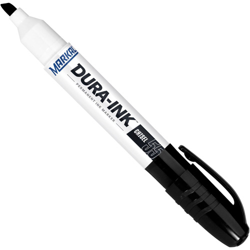 Dura-Ink&reg; 55 Permanent Marker, Black, Chisel Tip Superchem Industries