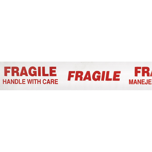 Ruban d'emballage Scotch 3771 avec message, Adh&eacute;sif Thermofusible, 2 mils, 48 mm (1-22/25") x 100 m (328') Superchem Industries