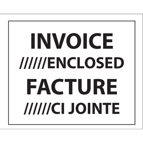 Packing List Envelopes, 4" L x 5" W, Backloading Style Superchem Industries