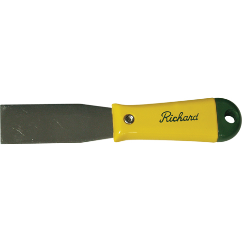 Putty Knife with Plastic Handle, 1-3/16", Carbon Steel Blade Superchem Industries