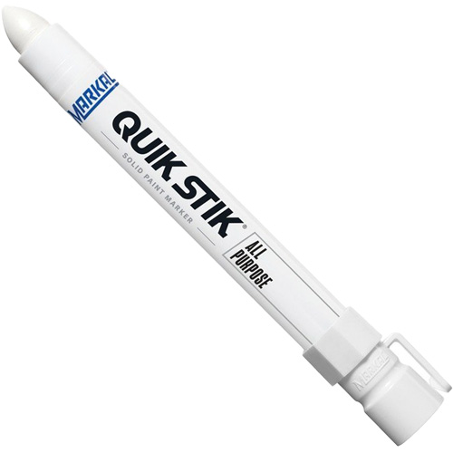 Quik Stik&reg; Twist-Up Paint Markers, Solid Stick, White Superchem Industries