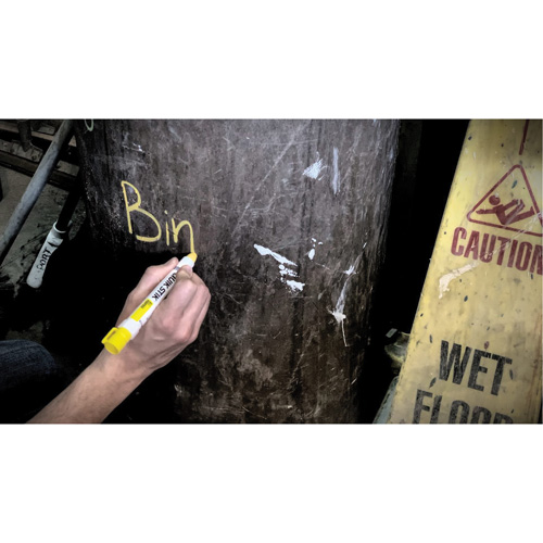 Quik Stik&reg; Twist-Up Paint Markers, Solid Stick, White Superchem Industries