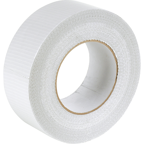 Utility Grade Duct Tape AC20, 9 mils, White, 48 mm (2") x 55 m (180') Superchem Industries