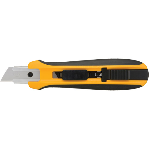 Five-Position Safety Knife, 18 mm, Silver, Rubber Handle Superchem Industries