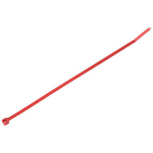 Intermediate Cable Ties, 8" Long, 40 lbs. Tensile Strength, Red Superchem Industries