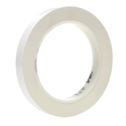 Ruban en vinyle 471, 12 mm (1/2") la x 32,9 m (108') lo, 5,3 mils, Blanc Superchem Industries