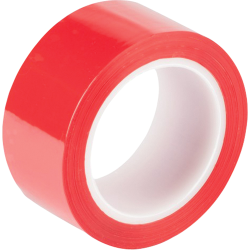 Ruban &agrave; coller rouge, 48 mm (1-22/25") x 66 m (216,5')  Superchem Industries