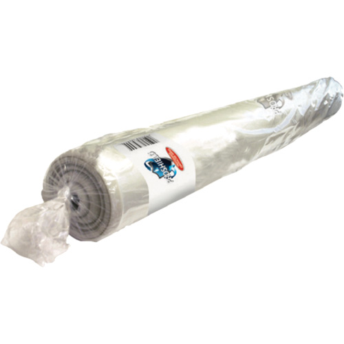 Clear Plastic Tarp, 100' L, 10' W Superchem Industries