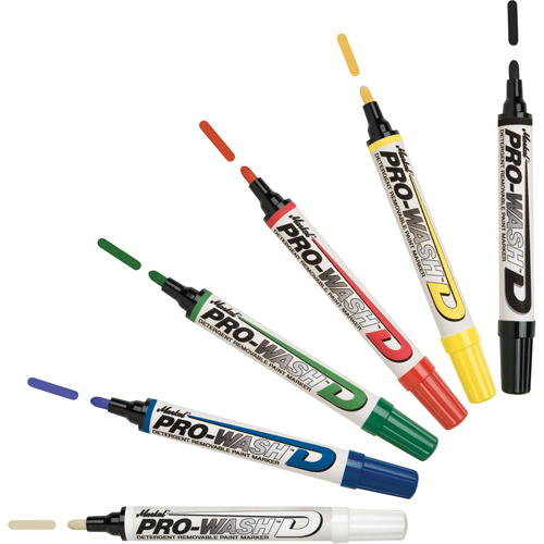 Paint-Riter&reg;+ Water Removable Paint Marker, Liquid, Red Superchem Industries