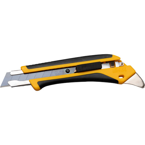 Knife with Pick, 18 mm, Carbon Steel, Heavy-Duty, Fibreglass Handle Superchem Industries