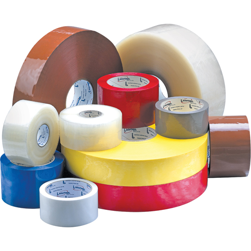 Ruban d'emballage, Adh&eacute;sif Acrylique, 2,1 mils, 48 mm (1-22/25") x 100 m (328') Superchem Industries
