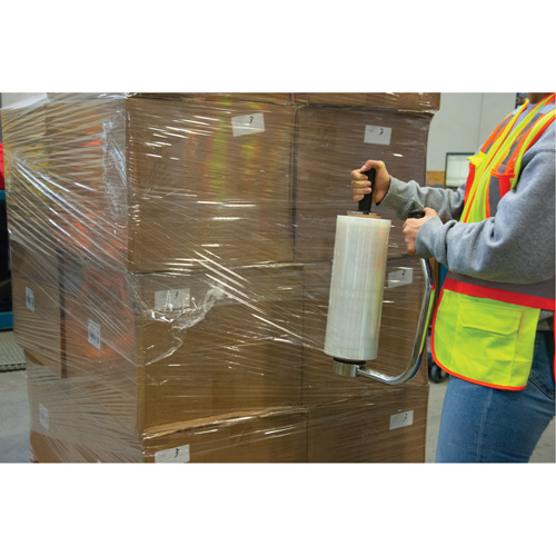 Stretch Wrap, Cast, 80 Gauge (20 micrometers), 18" x 1500' Superchem Industries